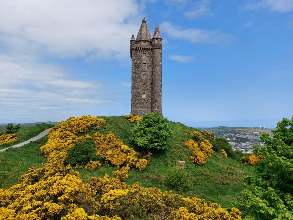 Scrabo Tower in Newtownards Northern Ireland