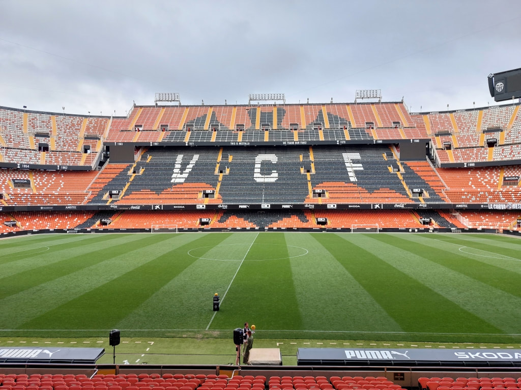 Mestalla Stadium home to Valencia CF