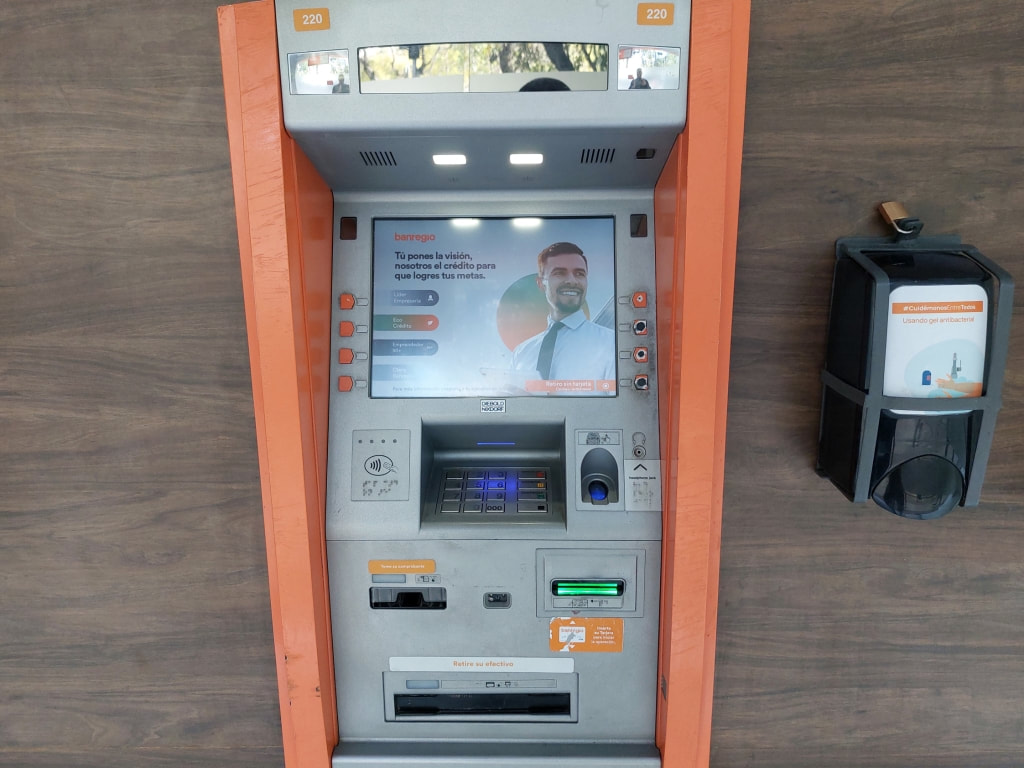 Banregio ATM in Mexico