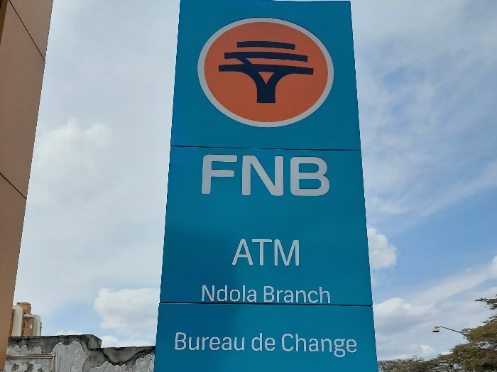 FNB ATM in Zambia
