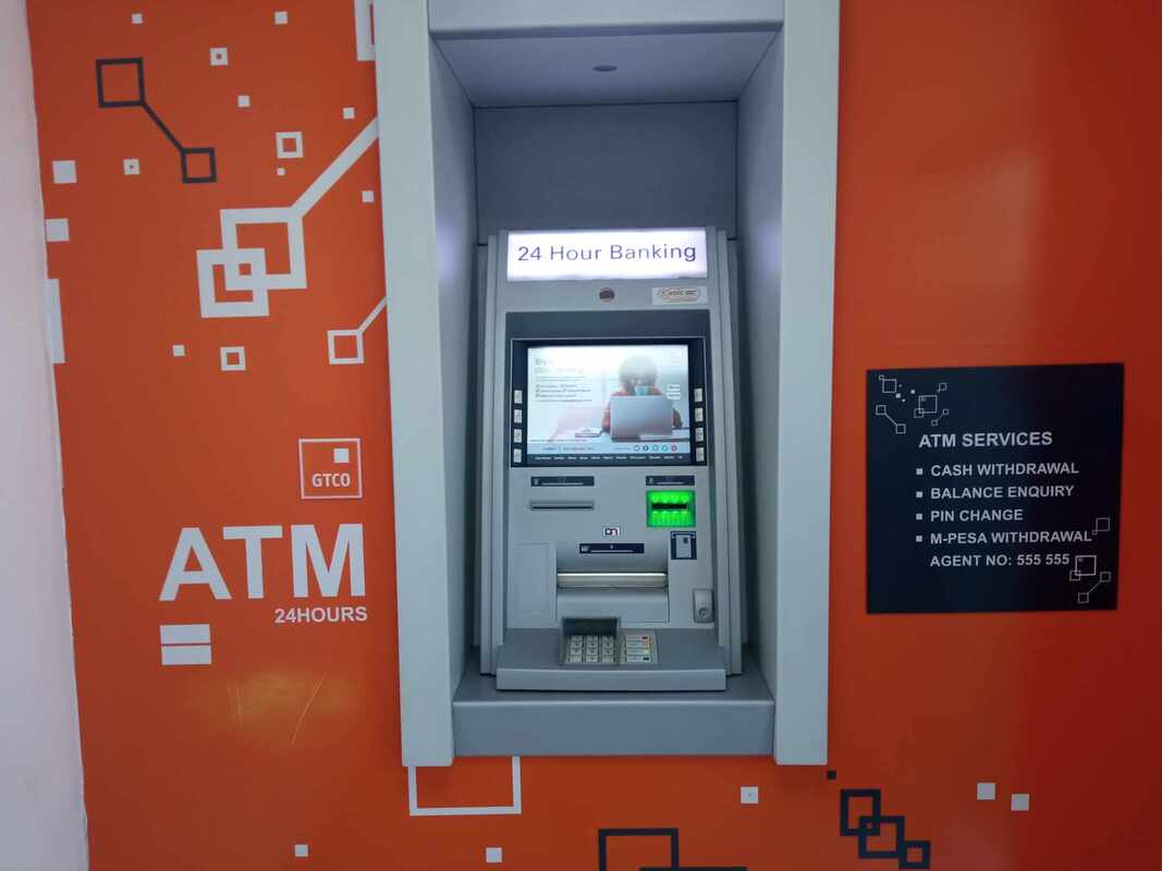 GT Bank ATM in Kenya