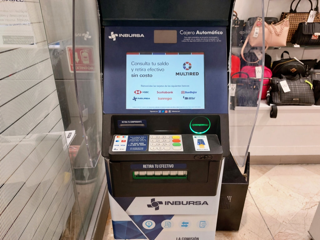 Inbursa ATM in Mexico