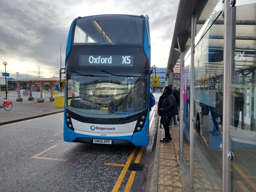 X5 bus from Milton Keynes to Oxford